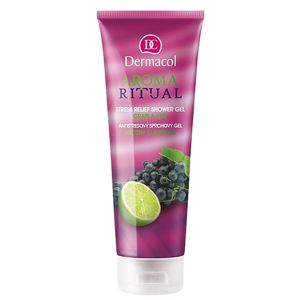 Dermacol Aroma Ritual Grape & Lime antistressz tusfürdő gél 250 ml