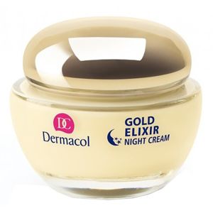 Dermacol Gold Elixir éjszakai fiatalító krém kaviárral 50 ml