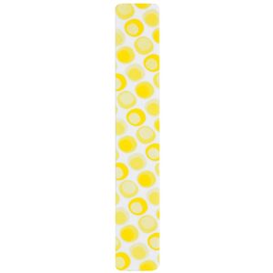 Diva & Nice Cosmetics Accessories széles polírozó körömreszelő kétoldalas Yellow