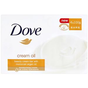 Dove Cream Oil Szilárd szappan Argán olajjal 4x90 g