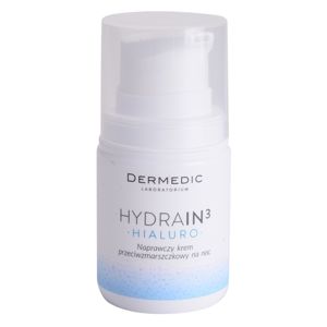 Dermedic Hydrain3 Hialuro hidratáló éjszakai krém a ráncok ellen 55 ml