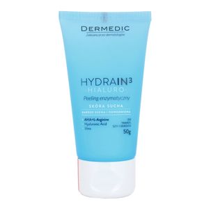 Dermedic Hydrain3 Hialuro enzimatikus peeling a dehidratált száraz bőrre 50 g