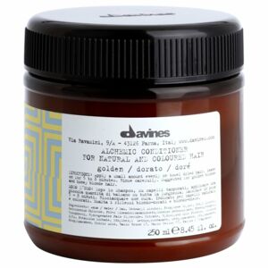 Davines Alchemic Conditioner Golden hidratáló kondicionáló a hajszín élénkítéséért 250 ml