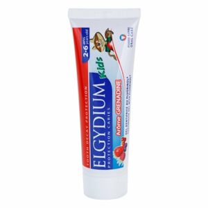 Elgydium Kids fogkrém gyermekeknek íz Grenadine (3-6) 50 ml