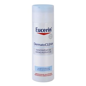 Eucerin DermatoClean tisztító gél normál és kombinált bőrre