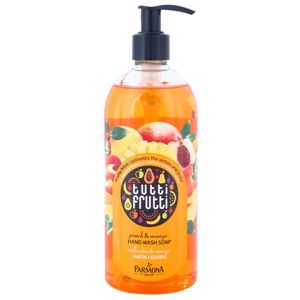 Farmona Tutti Frutti Peach & Mango folyékony szappan kézre 500 ml