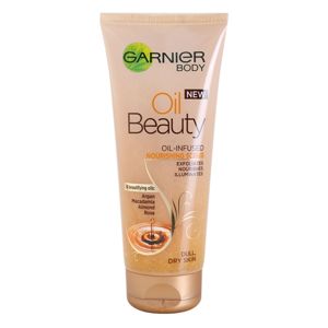 Garnier Oil Beauty tápláló olajos testpeeling száraz bőrre