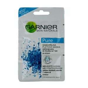 Garnier Pure arcmaszk problémás és pattanásos bőrre 2x6 ml