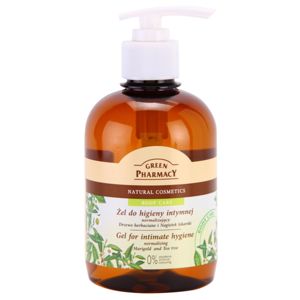 Green Pharmacy Body Care Marigold & Tea Tree gél intim higiéniára 370 ml