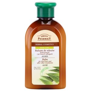 Green Pharmacy Hair Care Aloe balzsam festett, vegyileg kezelt hajra