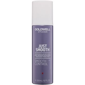 Goldwell StyleSign Just Smooth Smooth Control hajkisimító spray hajszárításhoz 200 ml