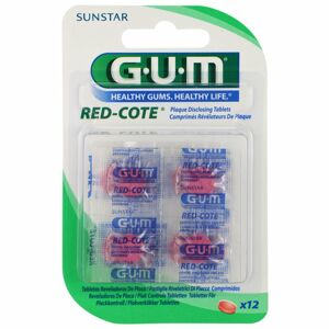G.U.M Red-Cote plakkfestő tabletta 12 db