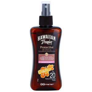 Hawaiian Tropic Protective Dry Oil Spray hidratáló napozó gél SPF 20 200 ml