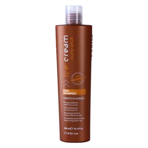 Inebrya Curly Plus Curl Shampoo hidratáló sampon hullámos hajra 300 ml