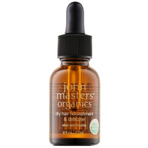 John Masters Organics Dry Hair Nourishment & Defrizzer ápoló olaj hajegyenesítésre 23 ml