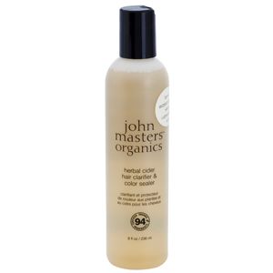 John Masters Organics Herbal Cider tisztító hajfesték fixáló ápolás 236 ml