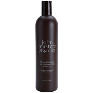 John Masters Organics Honey & Hibiscus megújító sampon a haj megerősítésére