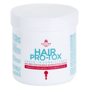 Kallos Hair Pro-Tox öblítés nélküli kondicionáló száraz és sérült hajra 250 ml
