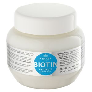 Kallos Biotin maszk a gyenge, vékony és rakoncátlan hajra 275 ml