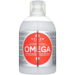 Kallos Omega regeneráló sampon omega 6 komplexszel és makadámia olajjal 1000 ml