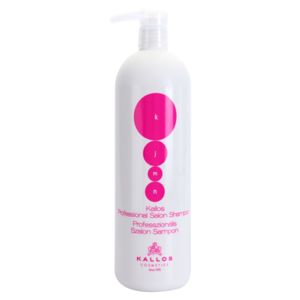 Kallos KJMN Professional Salon Shampoo tápláló sampon a haj regenerálásáért és megerősítéséért 1000 ml