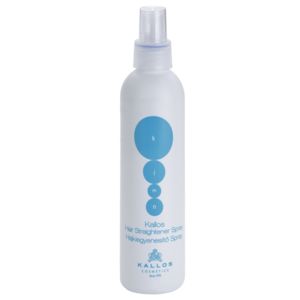 Kallos KJMN Hair Straightener Spray spray a hajformázáshoz, melyhez magas hőfokot használunk 200 ml