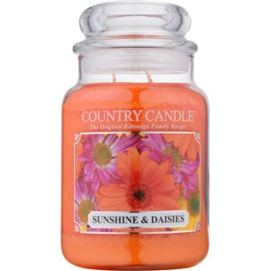 Country Candle Sunshine & Daisies illatgyertya 652 g