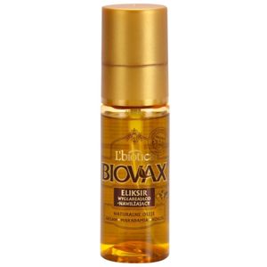 L’biotica Biovax Natural Oil hidratáló és tápláló szérum a fénylő és selymes hajért
