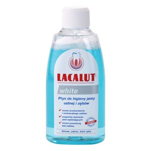 Lacalut White szájvíz fehérítő hatással