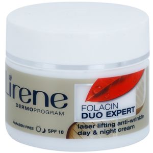 Lirene Folacin Duo Expert 50+ nappali és éjszakai liftinges krém SPF 10
