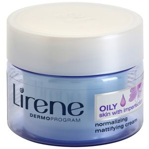 Lirene Healthy Skin+ Oily Skin normalizáló és mattító nappali és éjszakai krém a bőrhibákra 50 ml