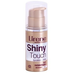 Lirene Shiny Touch bőrvilágosító make-up fluid 16 h