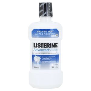 Listerine Advanced White szájvíz fehérítő hatással