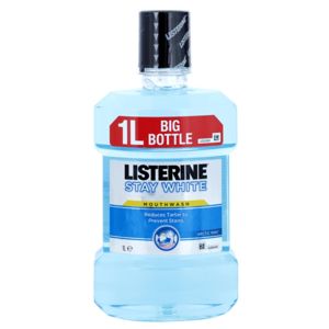 Listerine Stay White szájvíz fehérítő hatással íz Arctic Mint 1000 ml