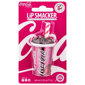 Lip Smacker Coca Cola stílusos ajakbalzsam tégelyben íz Cherry 7.4 g