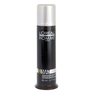 L’Oréal Professionnel Homme 4 Force Mat modellező paszta matt hatásért 80 ml
