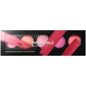 L’Oréal Paris Infaillible Blush Paint arcpirosító paletta árnyalat The Pinks 10 g