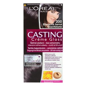 L’Oréal Paris Casting Creme Gloss fokozatosan kimosható helyszínező krém árnyalat 200 Ebony Black 1 db
