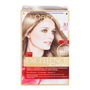 L’Oréal Paris Excellence Creme hajfesték árnyalat 8.1 Ash Blonde
