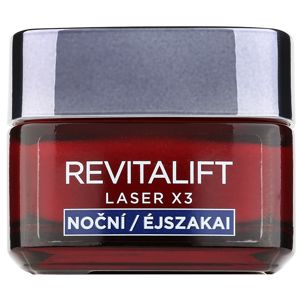 L’Oréal Paris Revitalift Laser X3 éjszakai regeneráló krém a bőröregedés ellen 50 ml