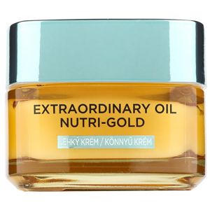 L’Oréal Paris Extraordinary Oil Nutri-Gold gyengéd tápláló olajos krém 50 ml