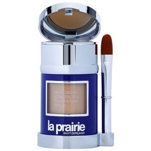 La Prairie Skin Caviar Collection folyékony make-up árnyalat Amber Beige (SPF 15) 30 ml