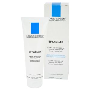 La Roche-Posay Effaclar tisztító habzó krém problémás és pattanásos bőrre 125 ml
