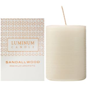 Luminum Candle Premium Aromatic Sandalwood illatos gyertya közepes (Ø 60 - 80 mm, 32 h)