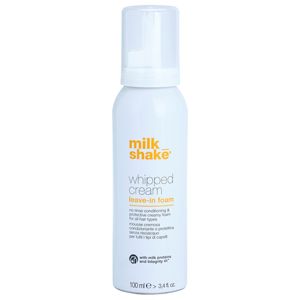 Milk Shake Whipped Cream tápláló és védő hab minden hajtípusra többféle színben 100 ml
