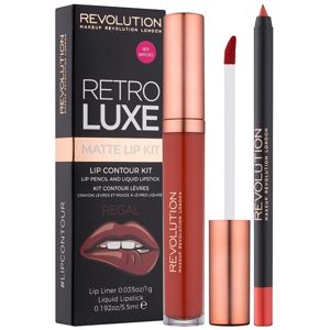 Makeup Revolution Retro Luxe matt szett ajkakra