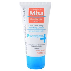 MIXA 24 HR Moisturising hidratáló és nyugtató krém az érzékeny és intoleráns bőrre 50 ml