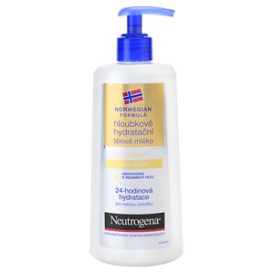 Neutrogena Norwegian Formula® Deep Moisture mélyhidratáló testápoló tej olajjal 250 ml