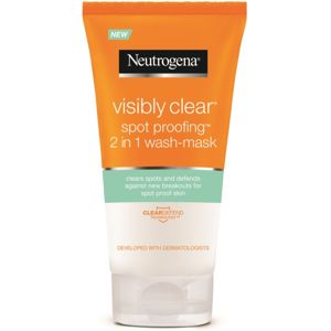Neutrogena Clear & Defend tisztító maszk és gél 2 az 1-ben 150 ml