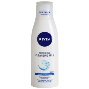 Nivea Aqua Effect frissítő, tisztító arcápoló tej normál és kombinált bőrre